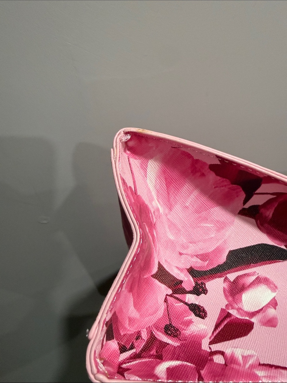 NWT Ted Baker London pink flowered tote - Picture 7 of 7